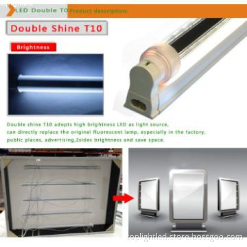 36W LED tube T10 double shine